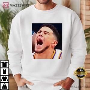 Devin Booker Cry against Suns T Shirt (4)