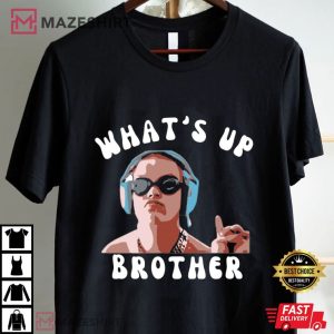 What's Up Brother Sketch Gamer T Shirt (3)