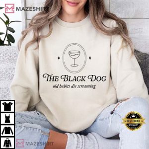 The Black Dog Old Habits Die Screaming TTPD T Shirt (4)