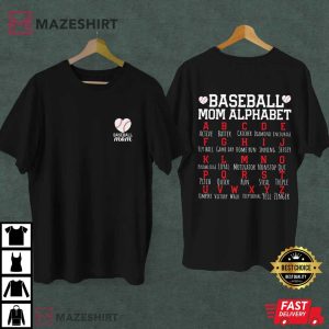 Baseball Mom Gift Baseball Mama T Shirt (2)