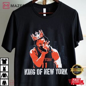 Jalen Brunson King of New York Knicks T Shirt (1)
