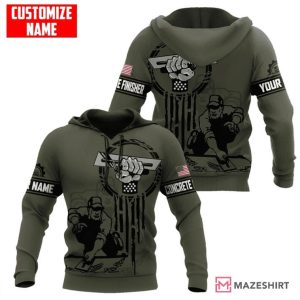 Concrete Tool Father’s Day Gift Personalized 3D Hoodie