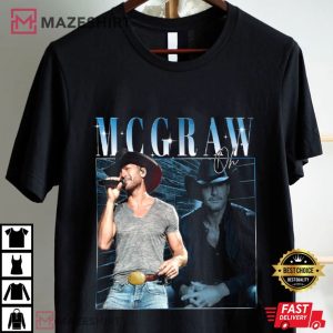 Tim McGraw 57th Birthday Signature T Shirt (4)