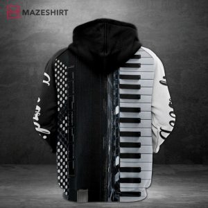Accordion Lover Gift Unisex Novelty Accordion 3D Hoodie (1)