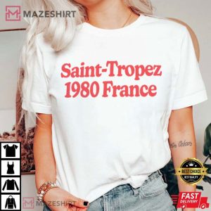 Saint Tropez 1980 France T Shirt (2) Tshirt