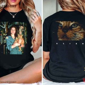 Ripley and Jonesy Alien Resurrection T Shirt (2)