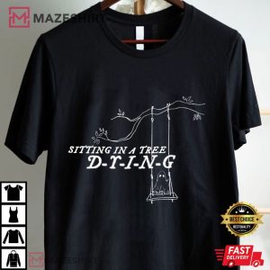 My Little Ghost and Me sitting in a tree Dying How Did it End T Shirt (1 (3)