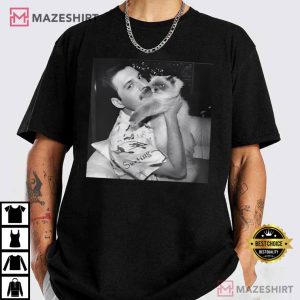 Freddie Mercury Cat lover T Shirt (3)