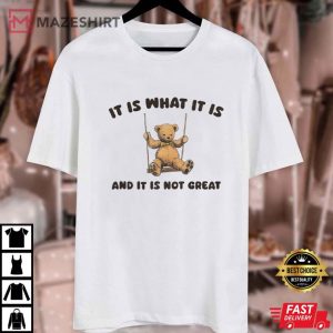 It Is What It Is And It Is Not Great T Shirt (1)