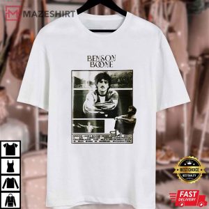 Benson Boone Fireworks and Rollerblades 2024 World Tour T Shirt (1)