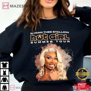Megan Thee Stallion's Hot Girl Summer Tour T Shirt (3)