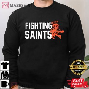 Dubuque Fighting Saints Hockey Team T Shirt (4)