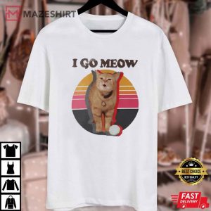 I go Meow Singing Cat Meme T Shirt (1)