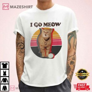 I go Meow Singing Cat Meme T Shirt (2)