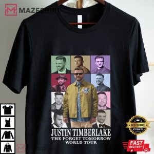 Justin Timberlake The Forget Tomorrow World Tour T Shirt (1)