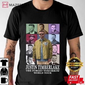 Justin Timberlake The Forget Tomorrow World Tour T Shirt (2)