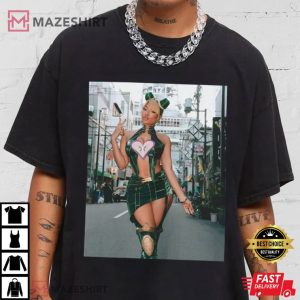 Megan Thee Stallion Cosplays as Jolyne Cujoh T Shirt (3)