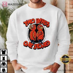 Two Birds One Stoned T Shirt (4)