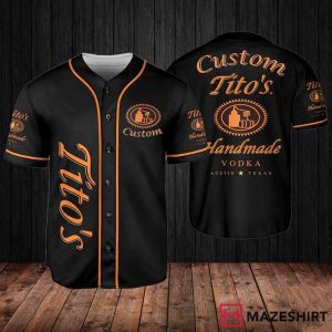 Tito’s Vodka Custom Baseball Jersey