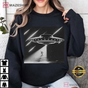 TTPD Down Bad Alien New Album Gift T Shirt (4)