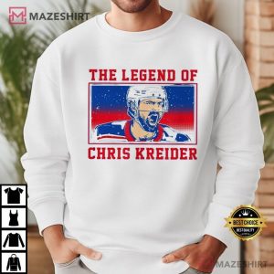 Rangers Legend Chris Kreider T Shirt (7)
