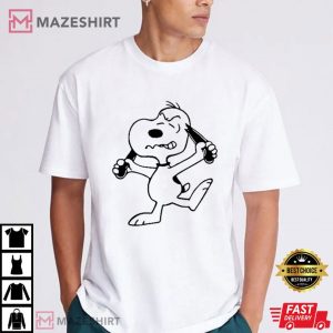Angry Snoopy The Peanuts T Shirt (3)