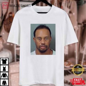 Tiger Woods Mugshot T Shirt (1)