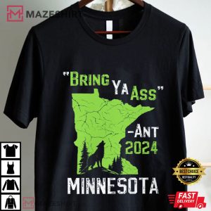 Minnesota Timberwolves Ant 2024 T Shirt (1)