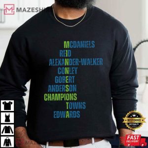 Minnesota Timberwolves Champion T Shirt (4)