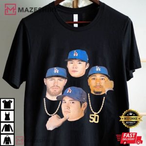 Shohei Ohtani Yoshinobu Yamamoto Mookie Betts Freddie Freeman Dodgers T (1)