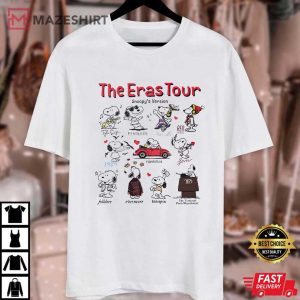 The Eras Tour Snoopy’s Version T Shirt (1)