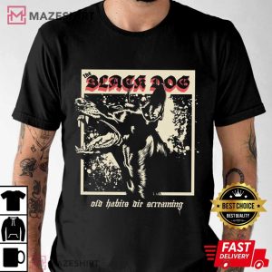 Taylor The Black Dog Old Habits Die Screaming TTPD T Shirt (3)