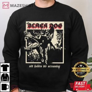 Taylor The Black Dog Old Habits Die Screaming TTPD T Shirt (4)