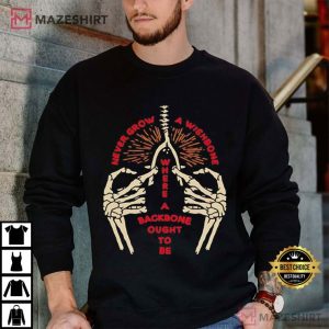 Clementine Paddleford Backbone Quote T Shirt (4)