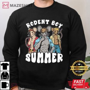 Rodent Boy Summer Timothée Chalamet Josh O'Connor T Shirt (1)