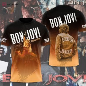 Bon Jovi Hard Rock Signature 3D Shirt