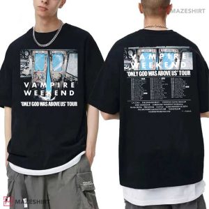 Vampire Weekend Only God Was Above 2024 Tour T Shirt (2)