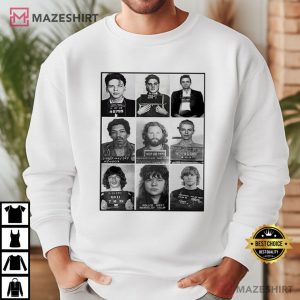 Celebrities Mugshot Rock Stars T Shirt (4)