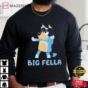 Bluey Dad Big Fella Father's Day T Shirt (2)