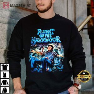 Flight Of The Navigator Movie 1986 T Shirt (4) Tee