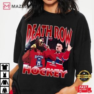 Snoop Dogg Arber Xhekaj Death Row Hockey T Shirt (2) t shirt