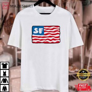 Starfit Americana 4th of July Patriotism T Shirt (1)