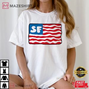 Starfit Americana 4th of July Patriotism T Shirt (3)