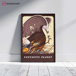 Fantastic Planet Sci-Fi Movie Poster