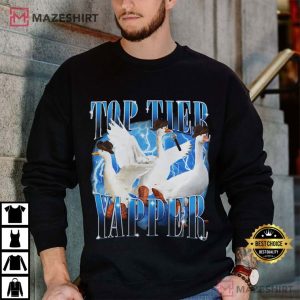 Top Tier Yapper Retro Goose T Shirt (4)