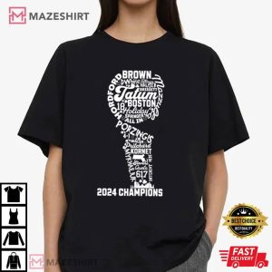 Boston Celtics 2024 Champions Cup T Shirt (2)