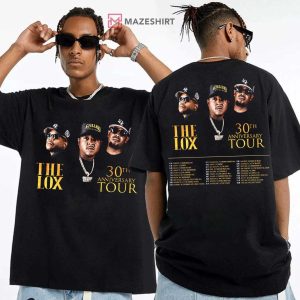 The Lox 30th Anniversary Tour 2024 T Shirt (2)