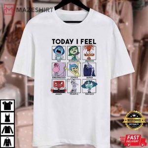 Today I Feel Inside Out 2 Vintage T Shirt (1)