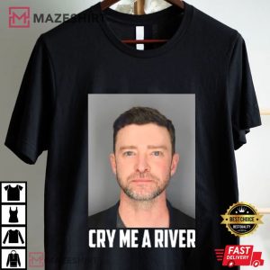 Justin Timberlake Mug Shot Cry Me A River T Shirt (1)