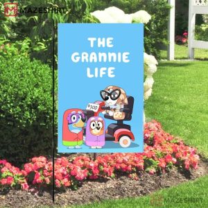 The Grannies Life Bluey Flag